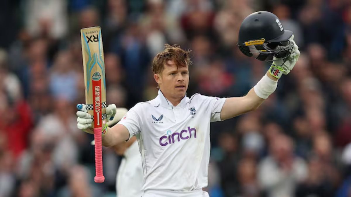 ENG vs SL Skipper Ollie Pope's Brilliant Century Puts England In